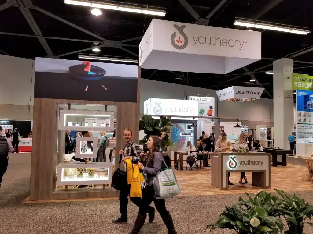 Expo West, Experiential Event for Natural and Organic Products, Brand Booth Space